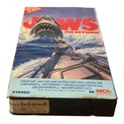 Jaws The Revenge Vhs 1987 - Classic Shark Horror Movie Michael Caine