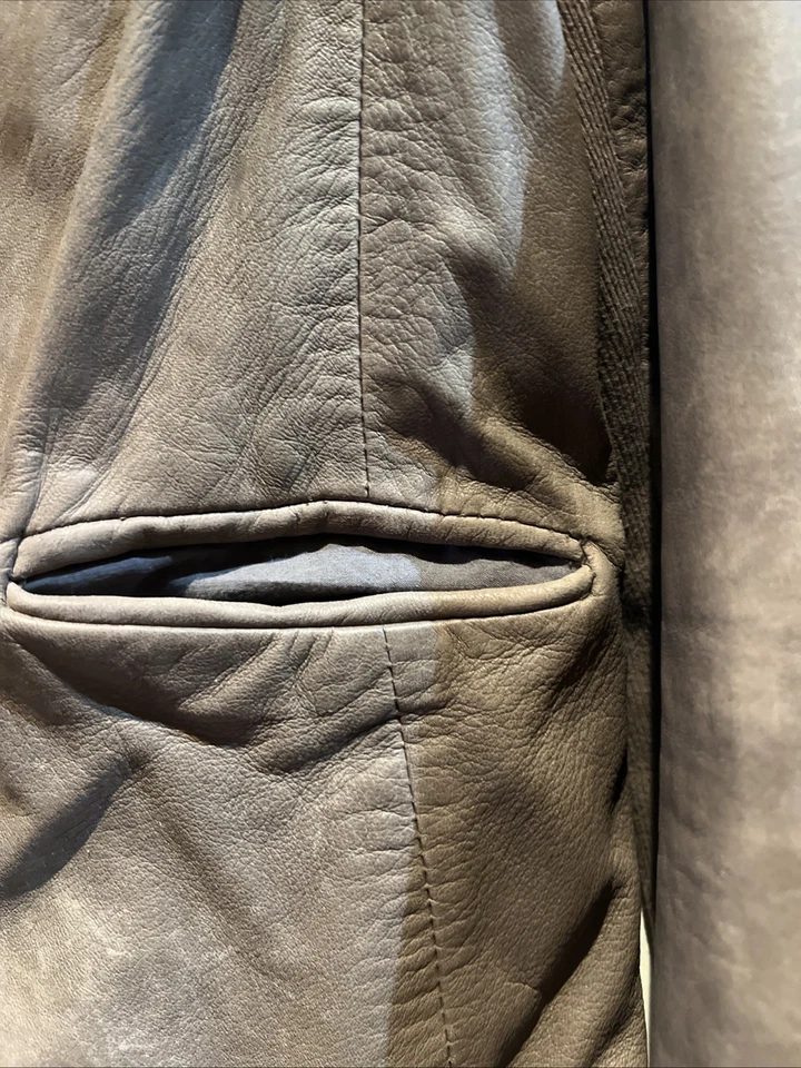 Blazer chaqueta de cuero Muubaa Foto 2 de 4