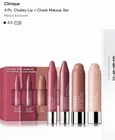 Clinique 4-Pc. Chubby Lip + Cheek Makeup Set