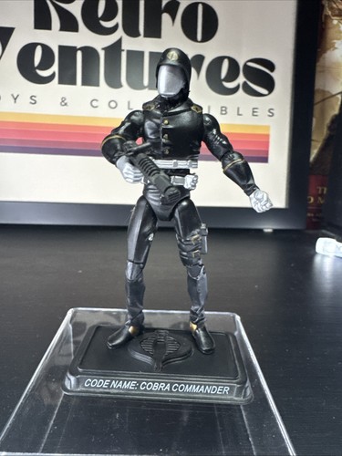 GI Joe 25th Anniversary Cobra Commander Action Figure Complete V26 Hasbro VG+ - Picture 2 of 8