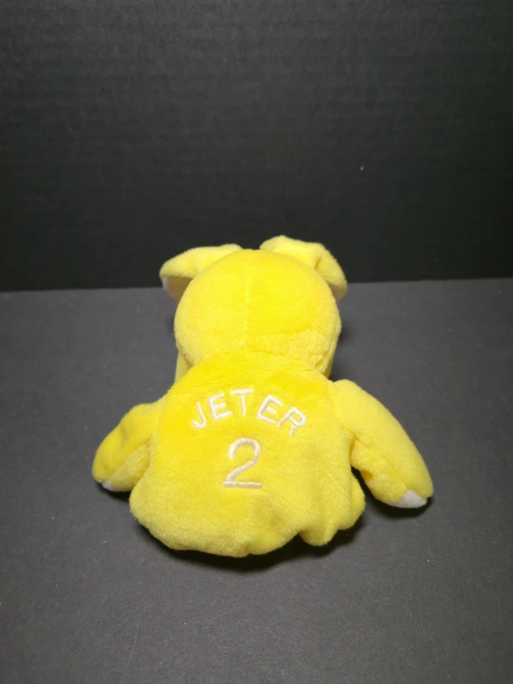 Bamm Bunny Salvino's MLB Baseball Plush Toy - #2 Derek Jeter WT - Image 3 of 4