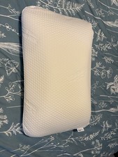 Tempur-Pedic Memory Foam Symphony Pillow Luxury SoftFeel, Standard, White, OB/B