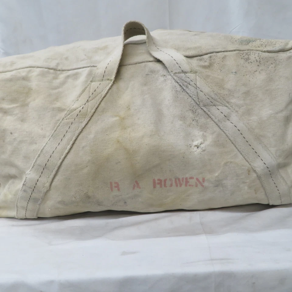 复古飞行员工具包包 Talon 拉链军用帆布包托特包 — 第 3/4 张图片