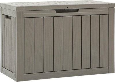 45 Gallon Deck Box, Outdoor Storage Box for Patio Cushions, Outdoor Tools, Garde