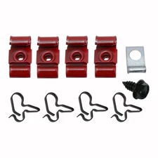 Brake Line Clip Clamp Bracket Fastener Kit 1966-67 Pontiac Lemans GTO 10pc
