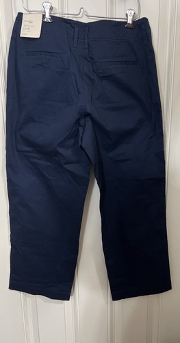 NWT A New Day Women's Navy 10 R Stretch Elastizado Dress Pants Straight Leg - Picture 6 of 11