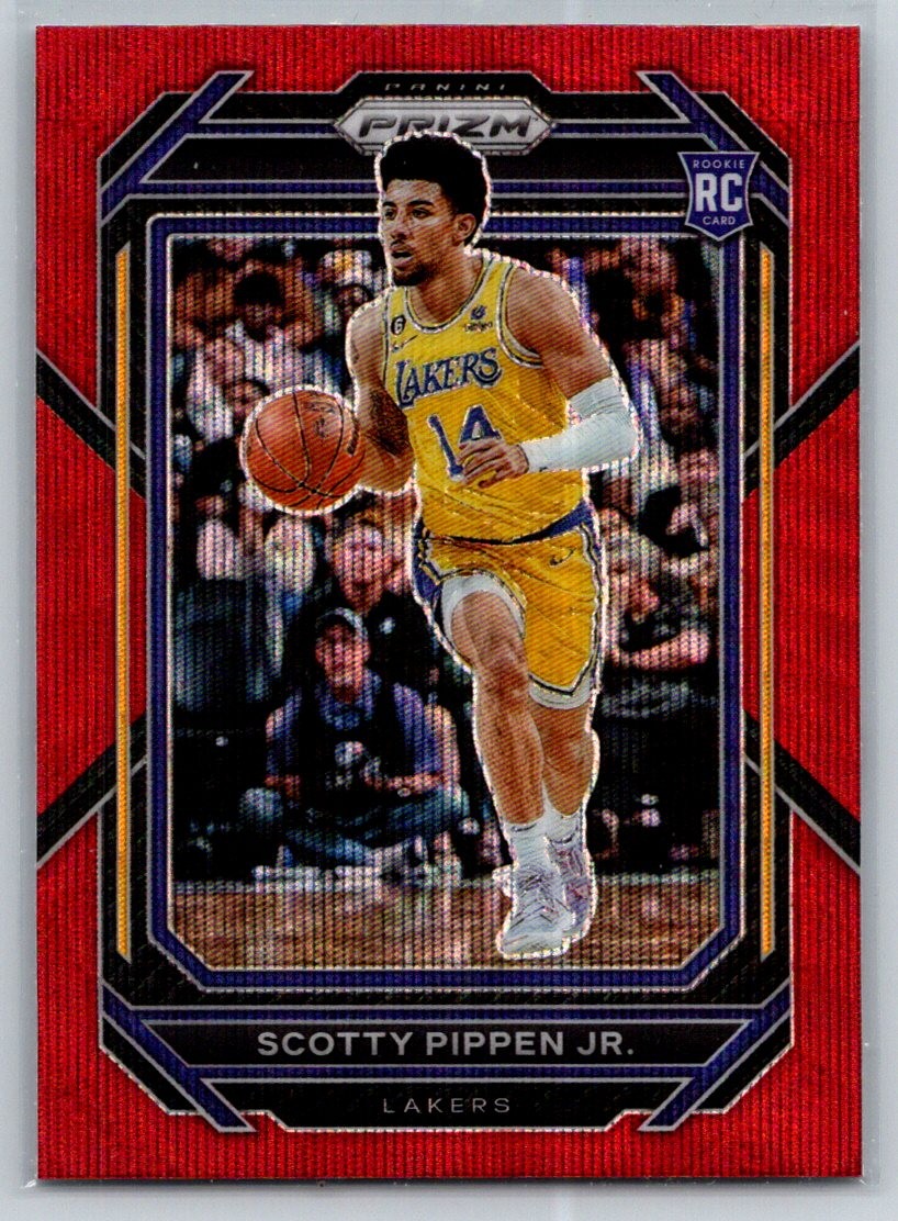 2022-23 Panini Prizm #232 Scotty Pippen Jr. Prizms Ruby Wave