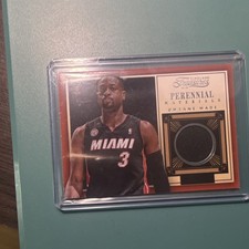 2013-14 Panini Timeless Treasures Perennial Materials Dwyane Wade Miami #PM-1