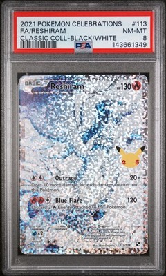 Reshiram 113/114 Celebrations: Classic Collection Holo for sale