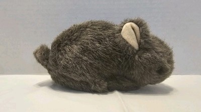  Vtg 83  Graphics International Gray Bunny Rabbit Plush Stuffed Animal Heartline