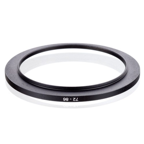 Camera 72mm Lens to 86mm Accessory Step Up Adapter Ring 72mm-86mm Black - Picture 3 of 4