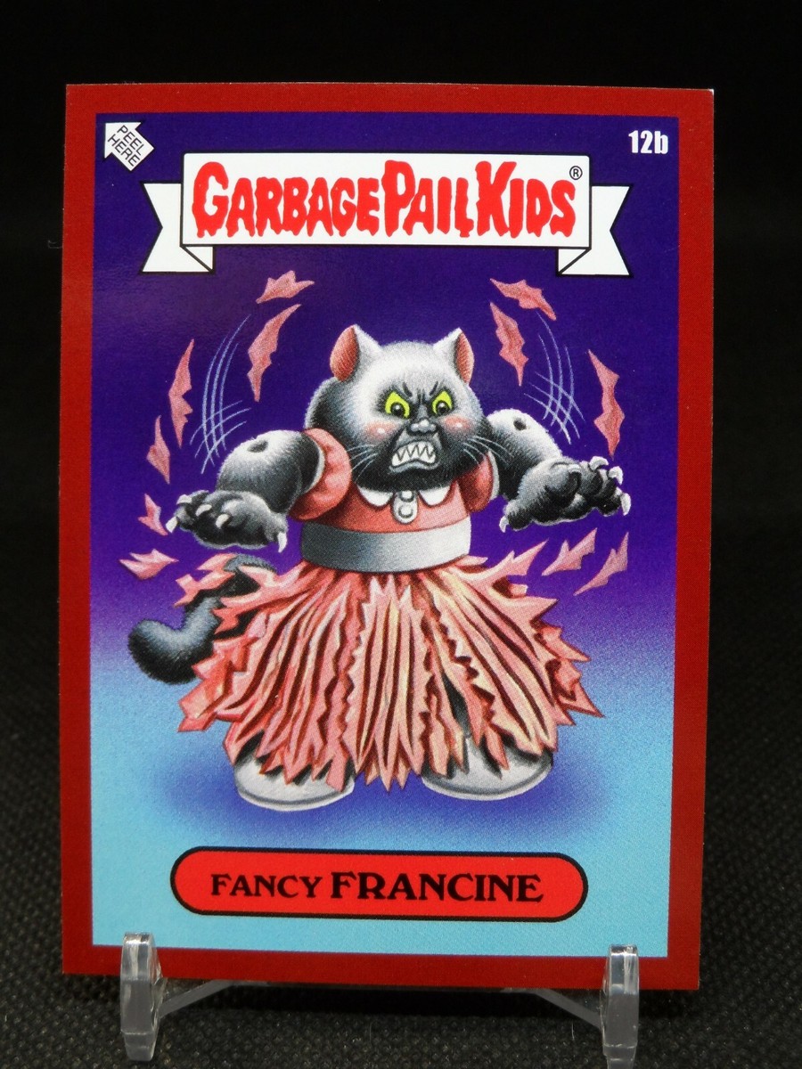 2b Fancy Francine Garbage Pail Kids Bizarre Holidays January Red