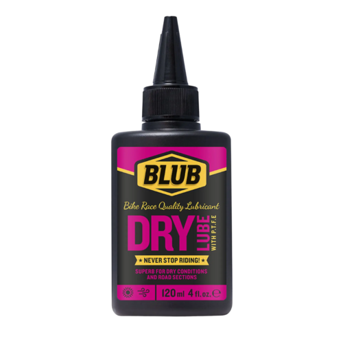 BLUB Dry Lube - Kettenöl & Fahrradschmiermittel für trockene Bedingungen - 120ml - Afbeelding 1 van 4