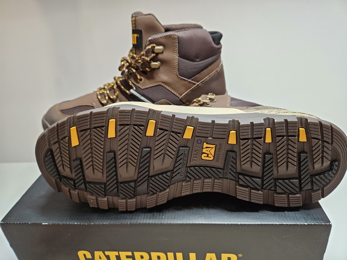 Caterpillar Men Provoke Mid WP Alloy Toe Work Boots Size 14 Brown NEW! Caterpillar Men main image 4