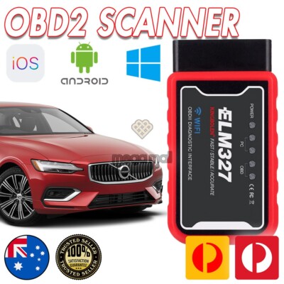 Volvo Code Reader Car OBD2 Scanner Auto Code Reader Check Engine Diagnostic Tool For ...