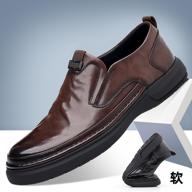 SAOLA Scarpe piatte pull on matrimonio uomo lavoro formale tempo libero britanniche Business Pump Oxford