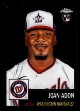 2022 Topps Chrome Platinum Anniversary Joan Adon #207 Washington Nationals