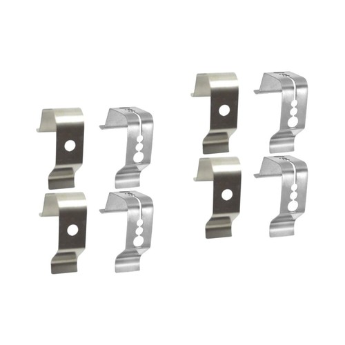 2 Pieces Stainless Steel Grill Probe Clips Grate for Ambient