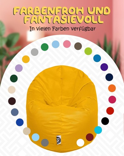 Patchhome 2 Varianten in 1 Sitzsack Sitzkissen Beanbag Gamer Kissen Tobekissen - Bild 116 von 199