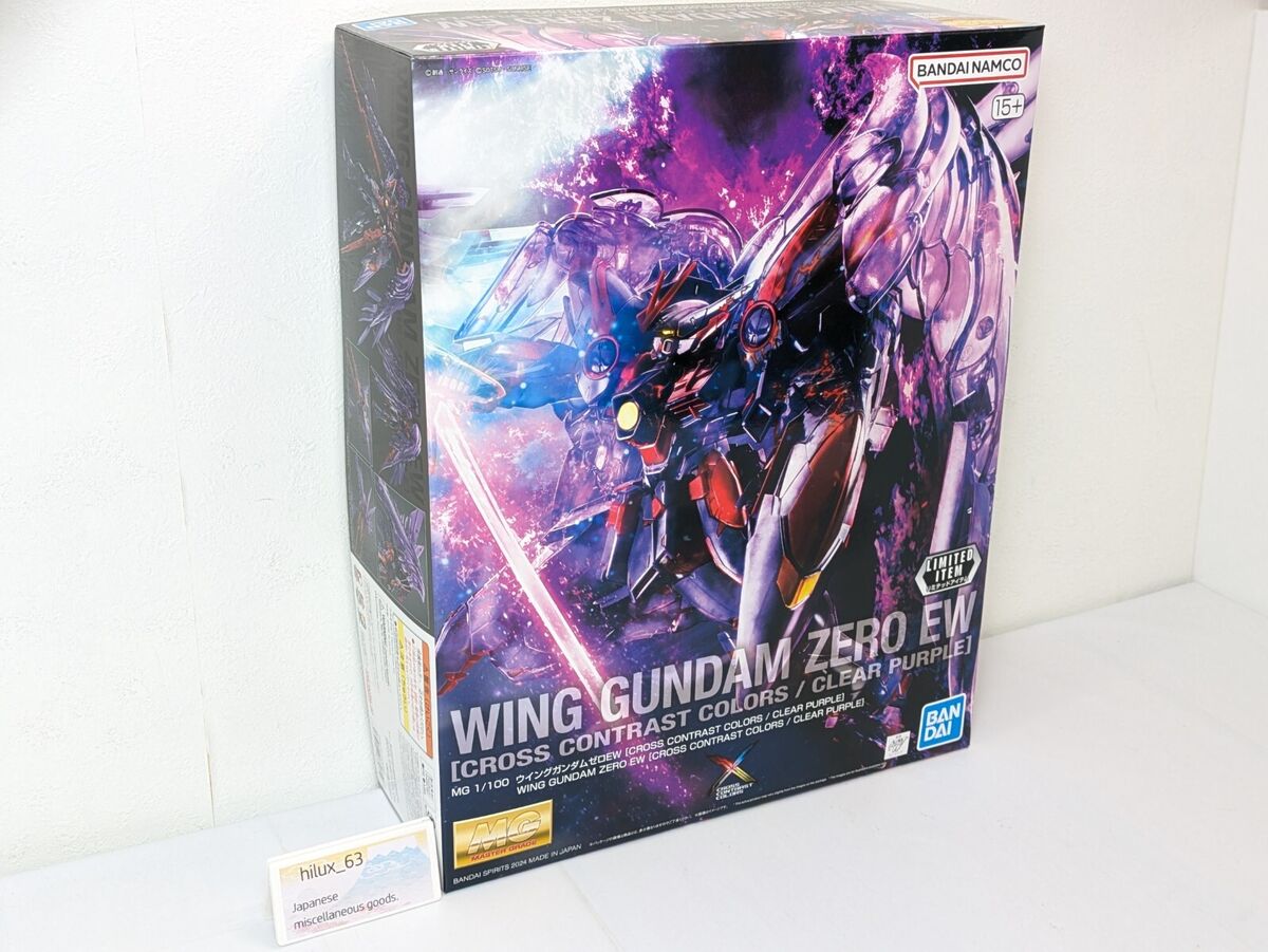 BANDAI 1/100 MG XXXG-00W0 Wing Gundam Zero EWCROSS CONTRAST BANDAI 1/100 MG XXXG-00W0 Wing Gundam Zero EWCROSS CONTRAST