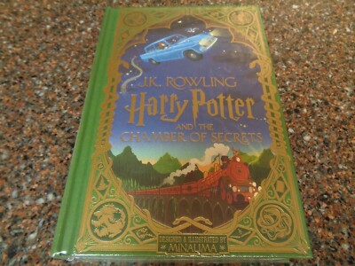 Harry Potter and the Chamber of Secrets Minalima Edition (Hardcover, Sealed) New