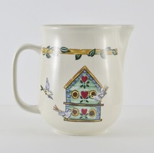 Birdhouse Creamer Pitcher with Birdhouse - Thomson Pottery China - Made in USA