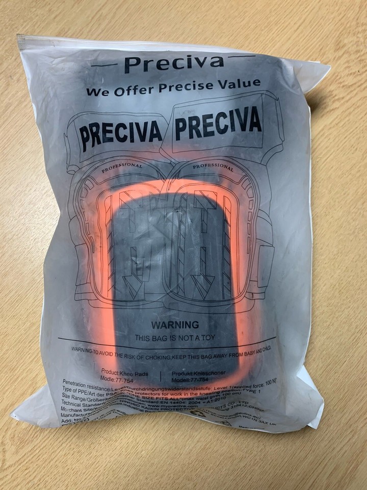 Knee Pads for Work with Heavy Duty Gel Cushion for Construction