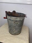 Vintage Cast Iron Ice Cream Maker Hand Crank Husky Igloo Antique Mendota Illin