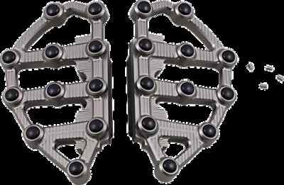 AN MX Grip  Passenger Floorboards Ti for Softail Deluxe 05-17