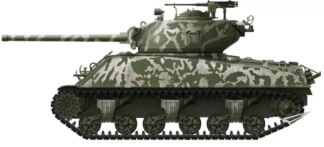 MENG Model TS-043 1/35 U.S MEDIUM TANK M4A3 (76) W
