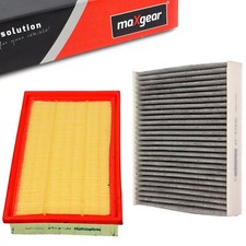 MAXGEAR Luftfilter + Innenraumfilter Aktivkohlefilter für FORD FOCUS II