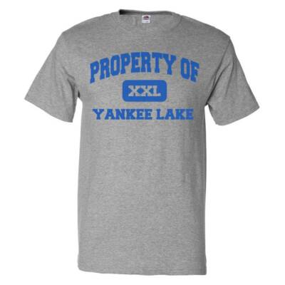 Property of Yankee Lake T shirt Funny Tee