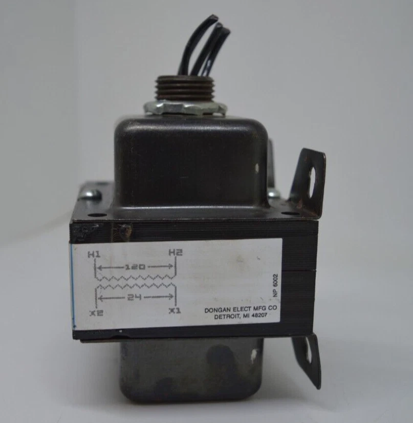 Transformador de control de fuentes de alimentación eléctricas DONGAN 33-100-K / 33100K, 120:24V Foto 2 de 4