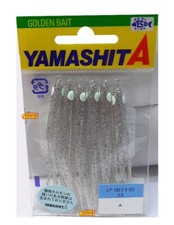 OCTOPUS YAMASHITA IKANAGO AURORA LP 2.5''  COL. A SILVER GLITTER 6CM MARE TRAINA