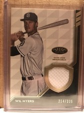 2018 topps tier one wil myers patch /335