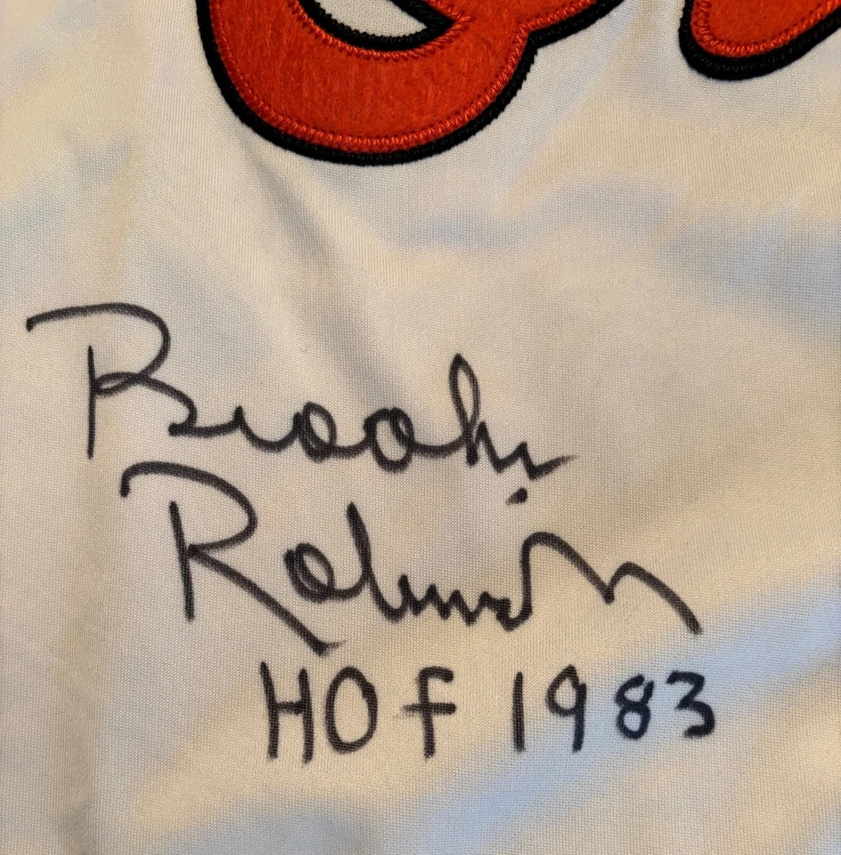 Brooks Robinson Orioles signed autographed 1966 Mitchell and Ness jersey JSA COA - Image 3 of 4