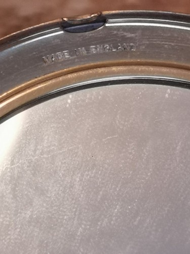 Booth line Black Enamel and Brass Compact by stratton - Picture 5 of 14