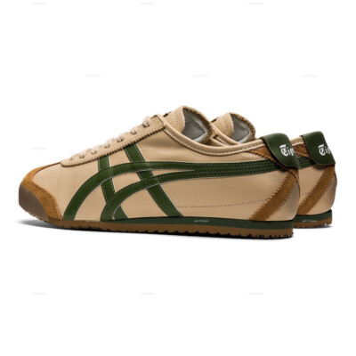 Authentic Onitsuka Tiger MEXICO 66 1183C102 250 BEIGE GRASS GREEN
