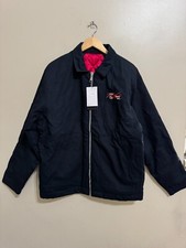 Jordan Flight Heritage Reversible Jacket Mens L Black Red DJ0238-010 NEW 200
