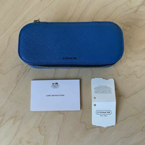 Coach Blue Transparent Sunglasses brand new in case Coach Blue Transparent Sunglasses in Case | Fash Brands main image 4