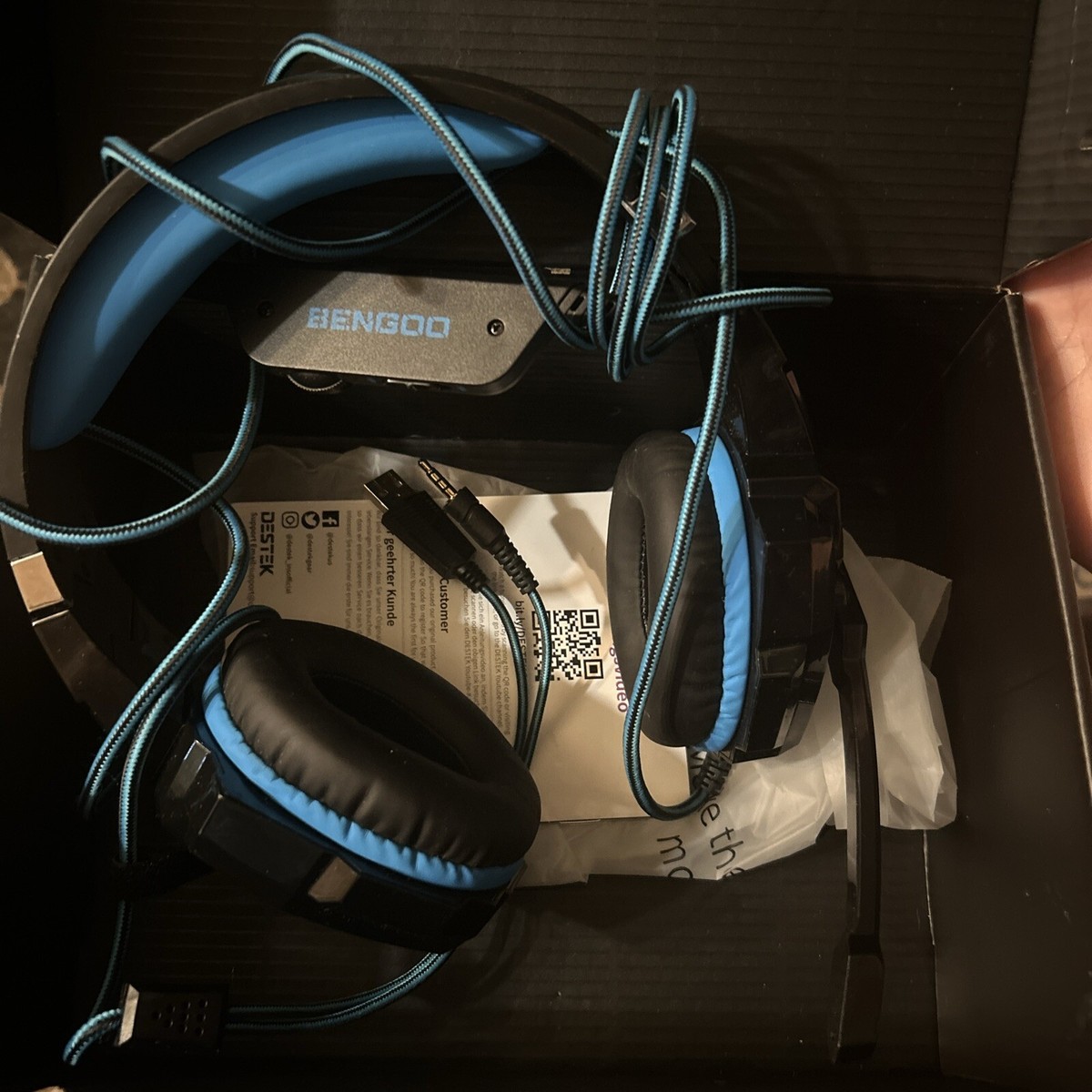 Bengoo G9000 Top Ten Best Gaming Headphones BENGOO G9000 Stereo