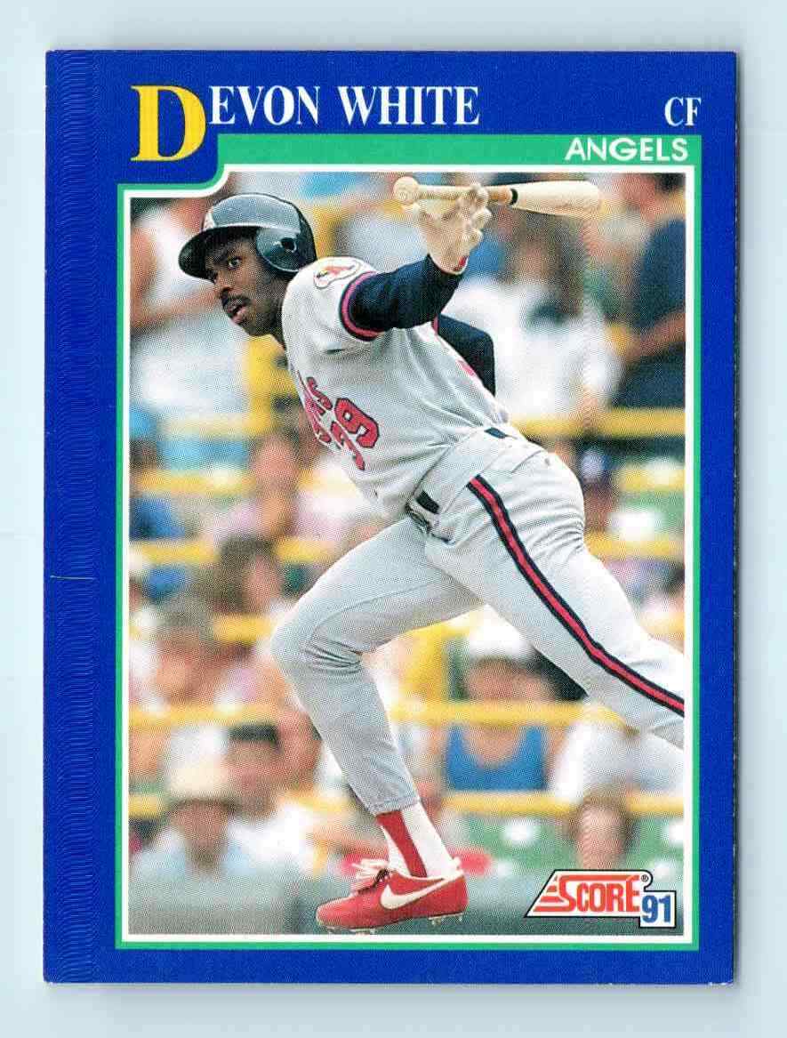 1991 Score Devon White Anaheim Angels #466