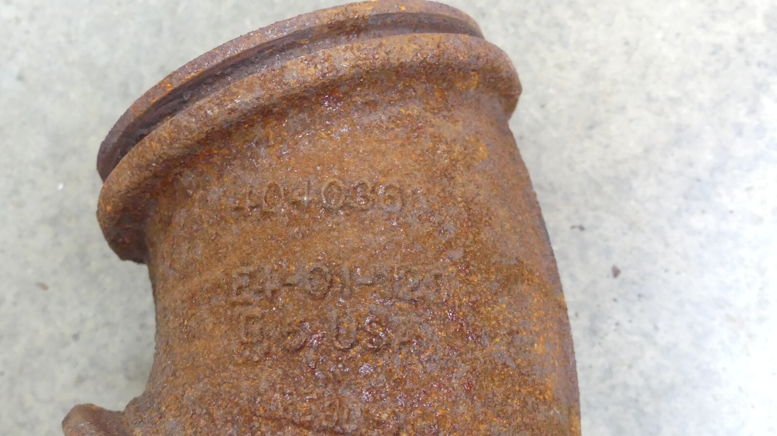 Holset VGT Turbo Exhaust Elbow 4040366 | eBay