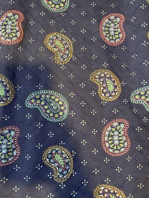 Nwt Gitano Vintage 80s 90s Patterned Long Sleeve Shirt Sz 40/20w 