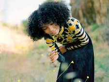 BEAUTIFUL YARA SHIHIDI BLACKISH GROWNISH 8X10 Photo