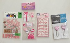 Scrapbooking Embellishments/ Valentines/ Love Theme/Junkitz/Lil Davis