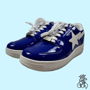 a bathing ape bapesta patent black