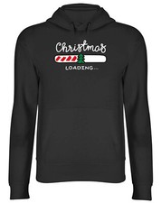 Christmas Loading Xmas Mens Womens Hooded Top Hoodie Gift