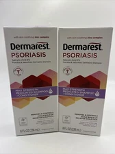 Dermarest Psoriasis Shampoo Conditioner Salicylic Acid 3% 8 fl oz Fragrance Free