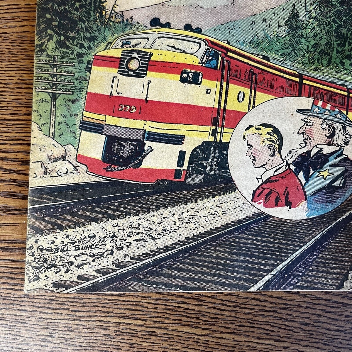 コレクション RAILROADS ACROSS AMERICA Rails Across America Vintage Railroad Train Comic Book